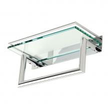 Ginger 2819RT-12/PC - 12'' Shelf with Towel Bar