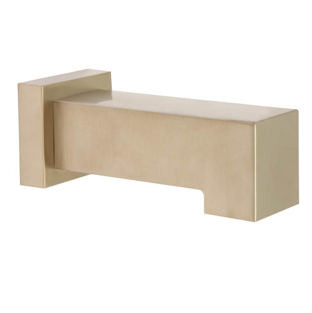 Square Style Tub Spout Without Diverter