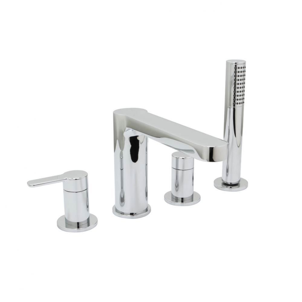 4-Hole Roman Tub Filler Faucet