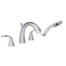 Huntington Brass S7420001 - Trend Four Piece Roman Tub Filler Faucet