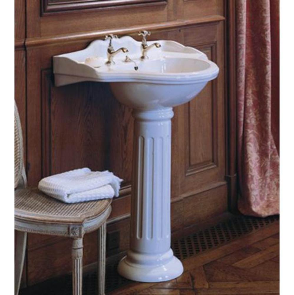 ''Carla'' Washbasin Only in White, 3 Hole
