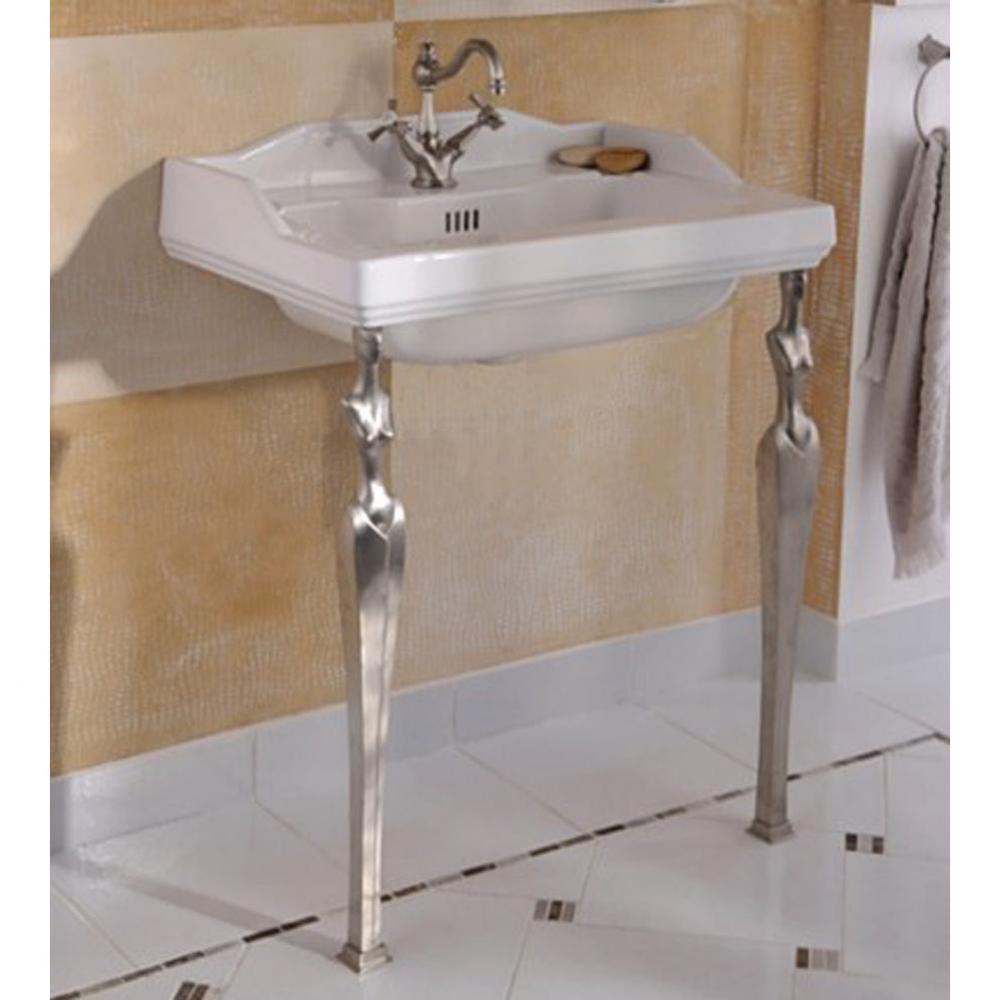 ''Les Favorites'' Washstand in Brushed Nickel