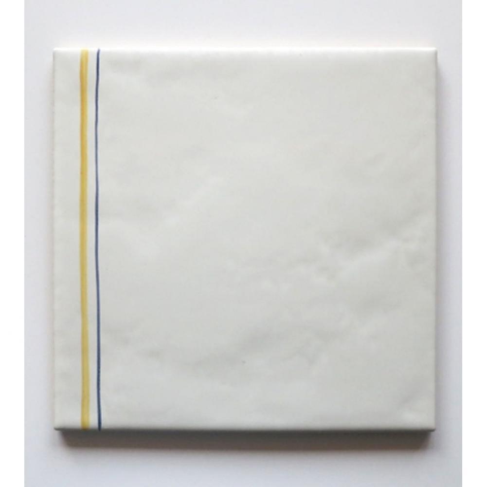 ''Duchesse'' Straight Border Pattern Tile in Romantique