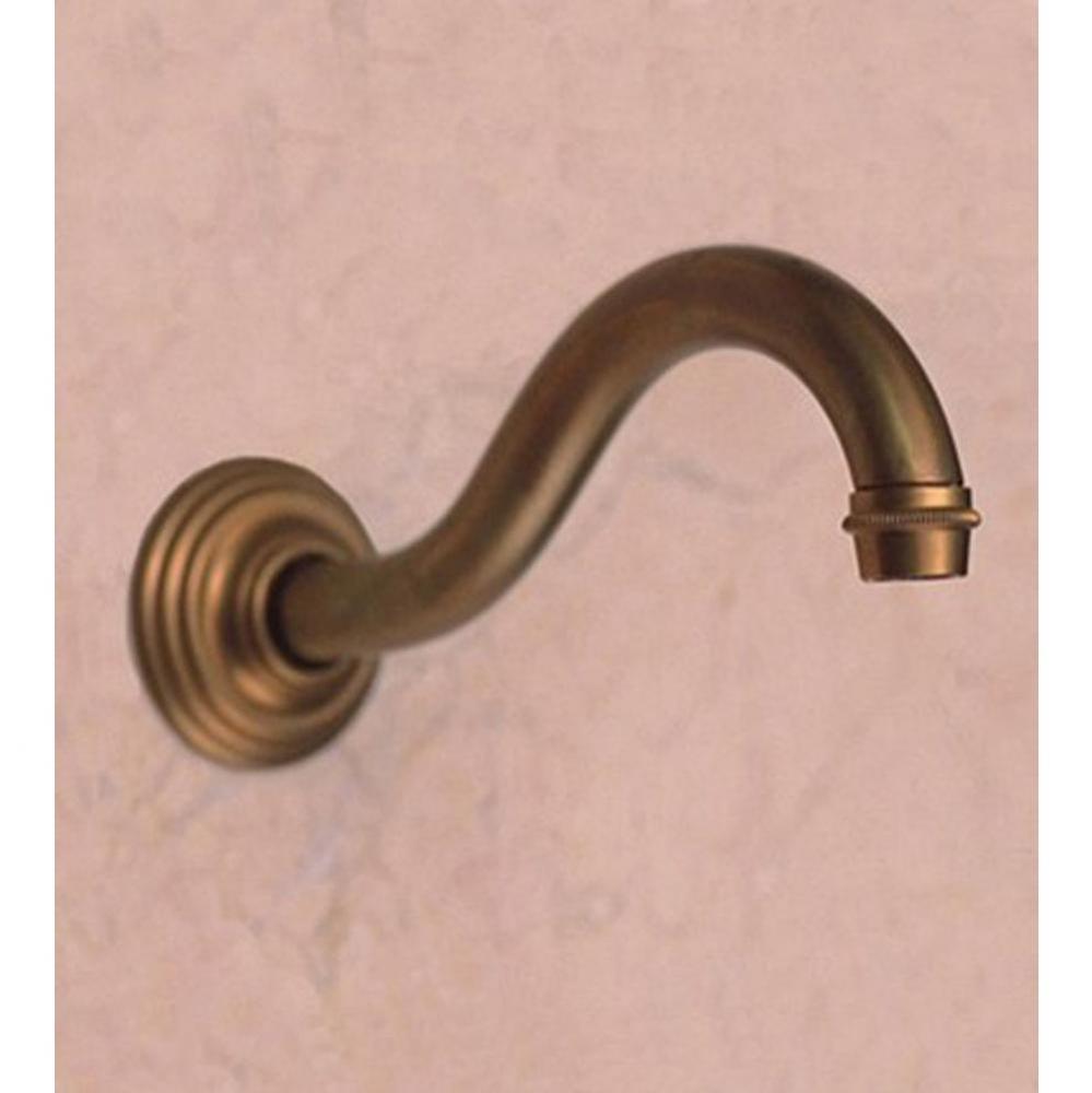 ''Royale'' Wall Spout in Weathered Brass