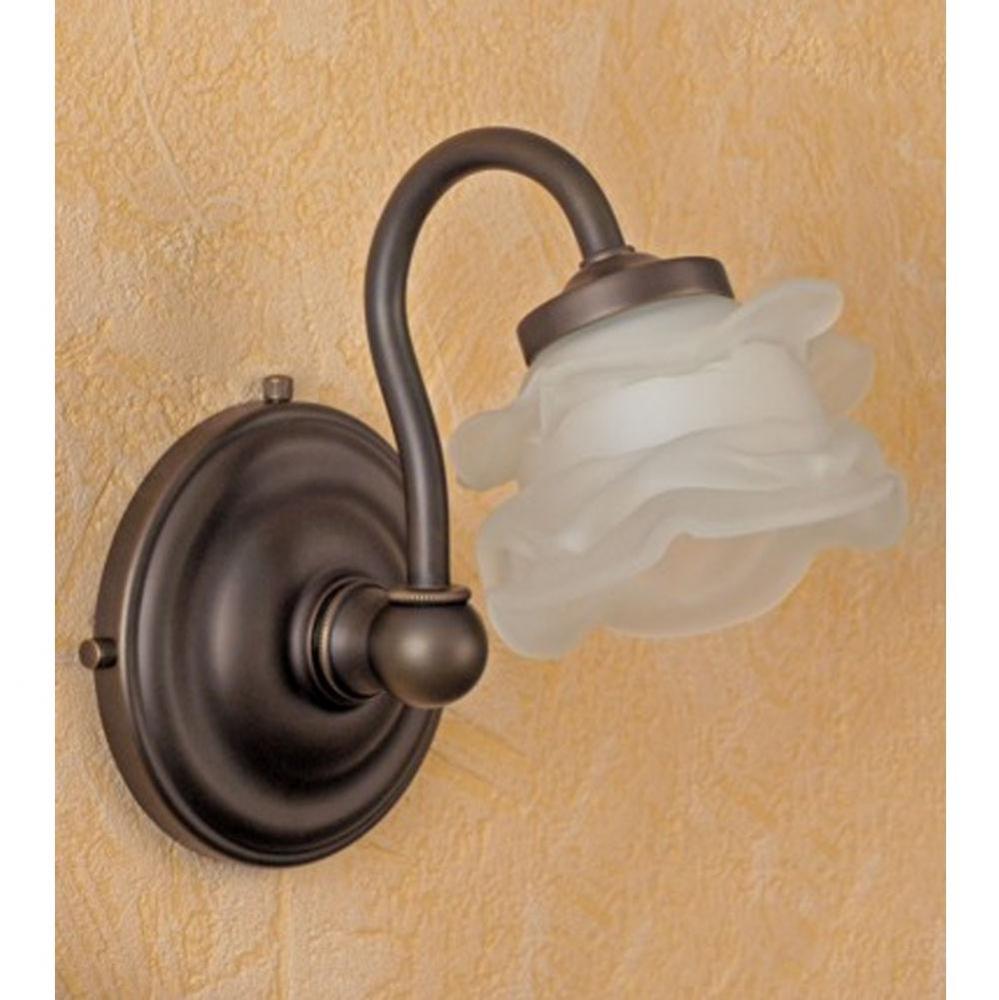 ''Royale'' Wall Light in French Weathered Brass