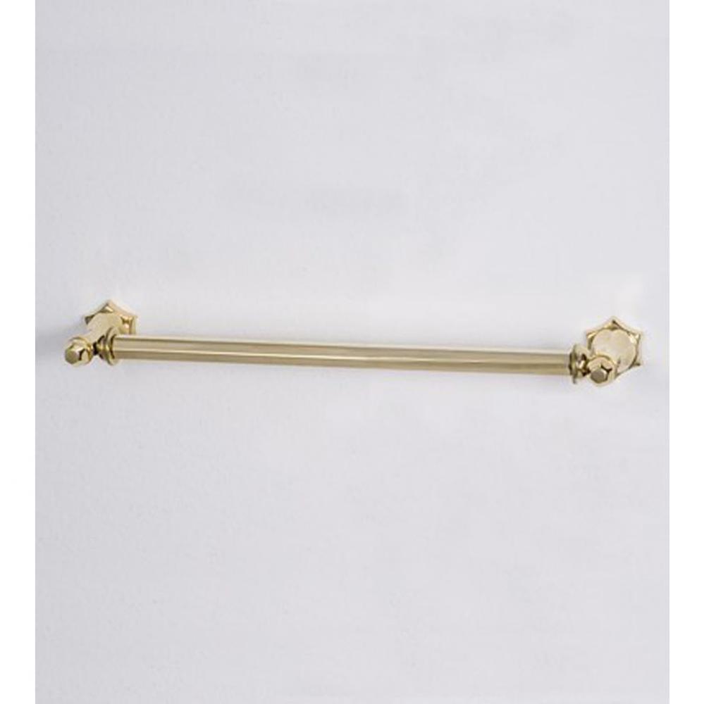 ''Monarque'' Towel Bar in Polished Brass, 18''