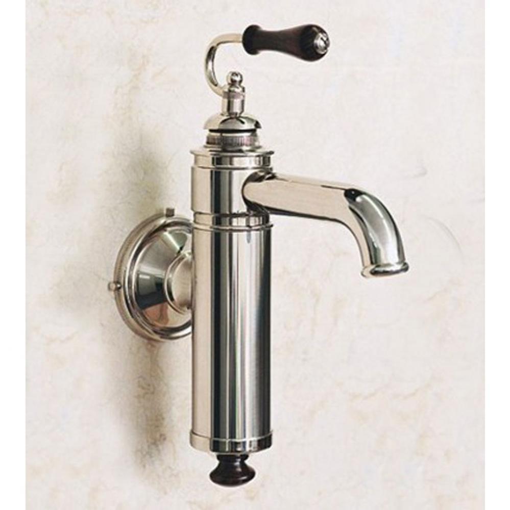 ''Estelle'' Wall Mounted Single Lever Mixer with Ceramic Cartridge in Wooden H