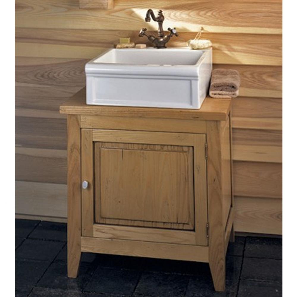 ''Vigneron'' Wooden Cabinet in Ash Wood w/Oak Stain