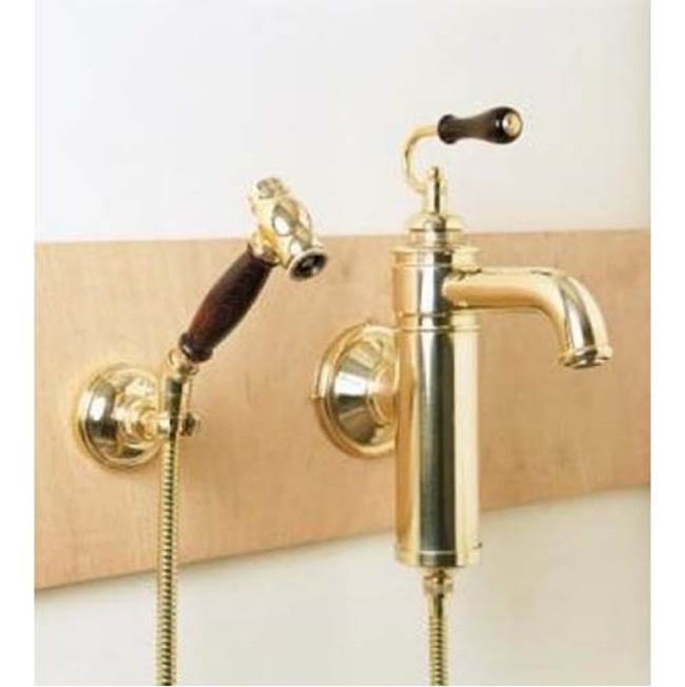''Estelle'' Wall Mounted Single Lever Mixer with Ceramic Disc Cartridge and Ha