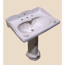 Herbeau 032120 - ''Empire'' Pedestal Only in White