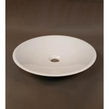 Herbeau 041520 - ''Cupole'' Porcelain Round Contertop Lavatory Bowl in White