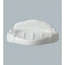 Herbeau 110520 - ''Charleston'' Soap Dish in White