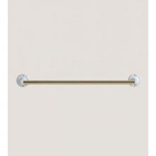 Herbeau 11332055 - ''Charleston'' 30'' Towel Bar in White, Polished Brass