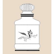 Herbeau 140420 - Flask #1 in White 3 1/3'' W X 5 3/4'' H