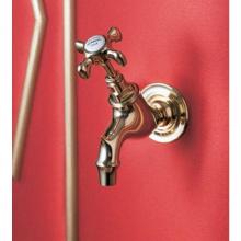 Herbeau 211355 - ''Retro'' Tap Wall Mounted in Polished Brass