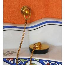 Herbeau 212370 - 1 1/4'' Plug and Chain in Weathered Brass