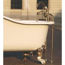 Herbeau 223970 - ''Pompadour'' Free Standing Adduction Pipes in Weathered Brass