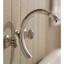 Herbeau 224755 - ''Pompadour'' Wall Mounted Tub Spout in Polished Brass