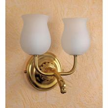 Herbeau 230870 - ''Pompadour'' Double Wall Light in Weathered Brass