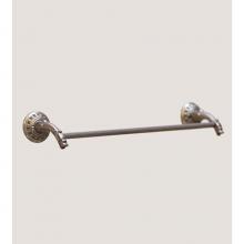Herbeau 231870 - ''Pompadour'' 18-inch Towel Bar in Weathered Brass