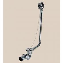 Herbeau 303447 - ''Royale'' Drain and Overflow wih Plug and Chain in French Weathered Brass
