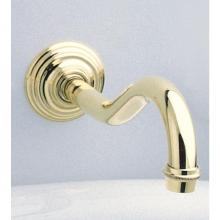 Herbeau 303747 - ''Royale'' Wall Spout in French Weathered Brass