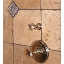 Herbeau 304947-T - ''Royale'' 3/4'' Thermostatic Valve in French Weathered Brass Trim O