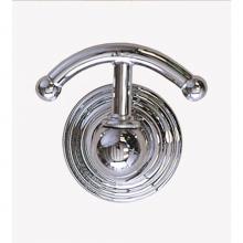 Herbeau 311270 - ''Royale'' Robe Hook in Weathered Brass