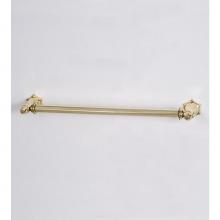 Herbeau 380255-18 - ''Monarque'' Towel Bar in Polished Brass, 18''
