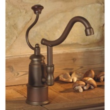 Herbeau 41012059 - ''De Dion'' Single Lever Mixer with Ceramic Disc Cartridge in White Handle, We