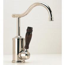 Herbeau 41056346 - ''Flamande'' Single Lever Mixer with Ceramic Disc Cartridge in Wooden Handles,