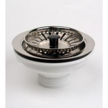 Herbeau 451156 - Waste 3 1/2'' with Basket in Polished