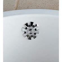 Herbeau 452356 - Overflow, 3 1/2'' Waste, and Basket in Polished Nickel for 4604 Luberon