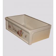 Herbeau 46032130 - ''Luberon'' Fireclay Farm House Sink in Avesnes, French Ivory background