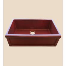 Herbeau 460325 - ''Luberon'' Fireclay Farm House Sink in No Handpaint, Saffron