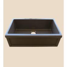 Herbeau 460326 - ''Luberon'' Fireclay Farm House Sink in No Handpaint, Saffron