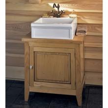 Herbeau 542173 - ''Vigneron'' Wooden Cabinet in Ash Wood w/Oak Stain