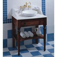 Herbeau 583073 - ''Bonne Maman'' Bathroom Cabinet in Ash Wood w/Antique Stain