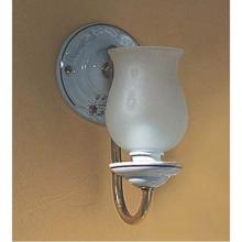 Herbeau 1228XX55 - Wall Light in Choice of Any Handpainted Pattern, Polished Brass Hardware
