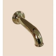 Herbeau 283747 - ''Lille'' Wall Mounted Tub Spout in French Weathered Brass