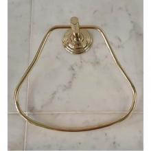 Herbeau 290447 - ''Lille'' Towel Ring in French Weathered Brass