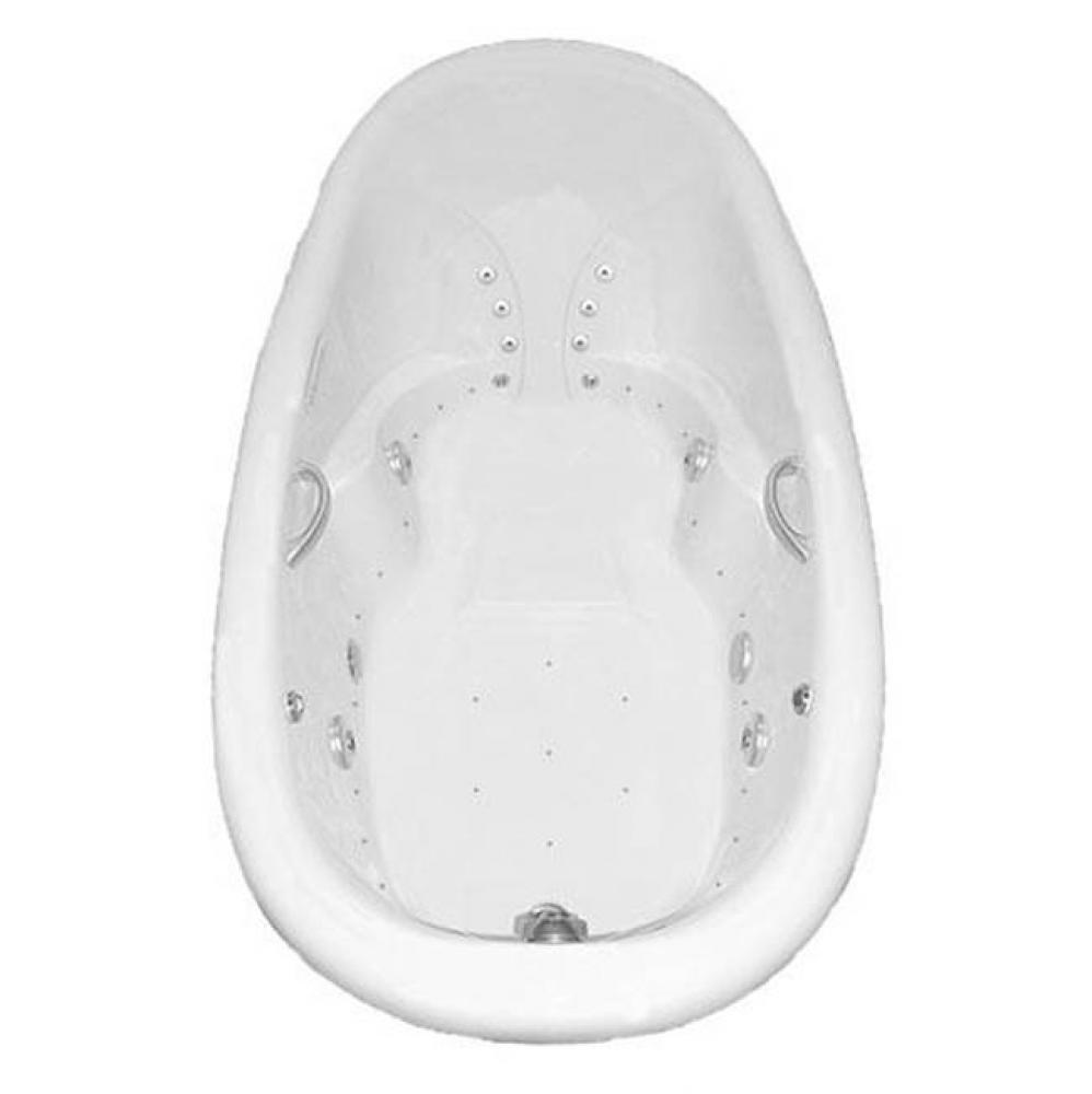 Avalon Swirl-way Combination Whirlpool & Air Massage Bath