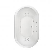 Mansfield Plumbing 5395 - Enso 4272 Swirl-way Air Massage Bath