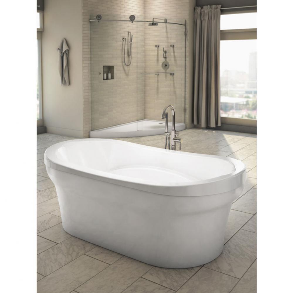 Freestanding REVELATION Bathtub 36x66, Activ-Air, Ice gray