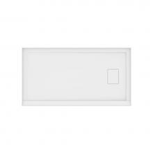 Neptune 220006-501-001-002 - Rouge 6032 Acrylic Alcove Shower Base in White with Right Drain