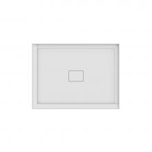 Neptune 220012-503-001-000 - Rouge 4836 Acrylic Right Corner Shower Base in White with Center Drain