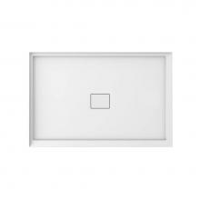 Neptune 220095-502-001-000 - Cache 3248 Acrylic Left Corner Shower Base in White with Center Drain