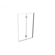 Neptune 220086-900-084-000 - Monza 39 x 59 in. 8 mm Pivot Tub Shield for Alcove Installation with Clear glass in Chrome