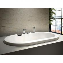 Neptune 15.14928.002010.23 - TAO bathtub 36x72 with 2'' lip, Activ-Air, Ice gray