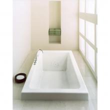 Neptune 220149-000-001-220 - ZEN bathtub 36x72 with armrests and 2'' top lip, White